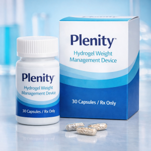Plenity Hydrogel Weight Management Device for fullness and wellness support